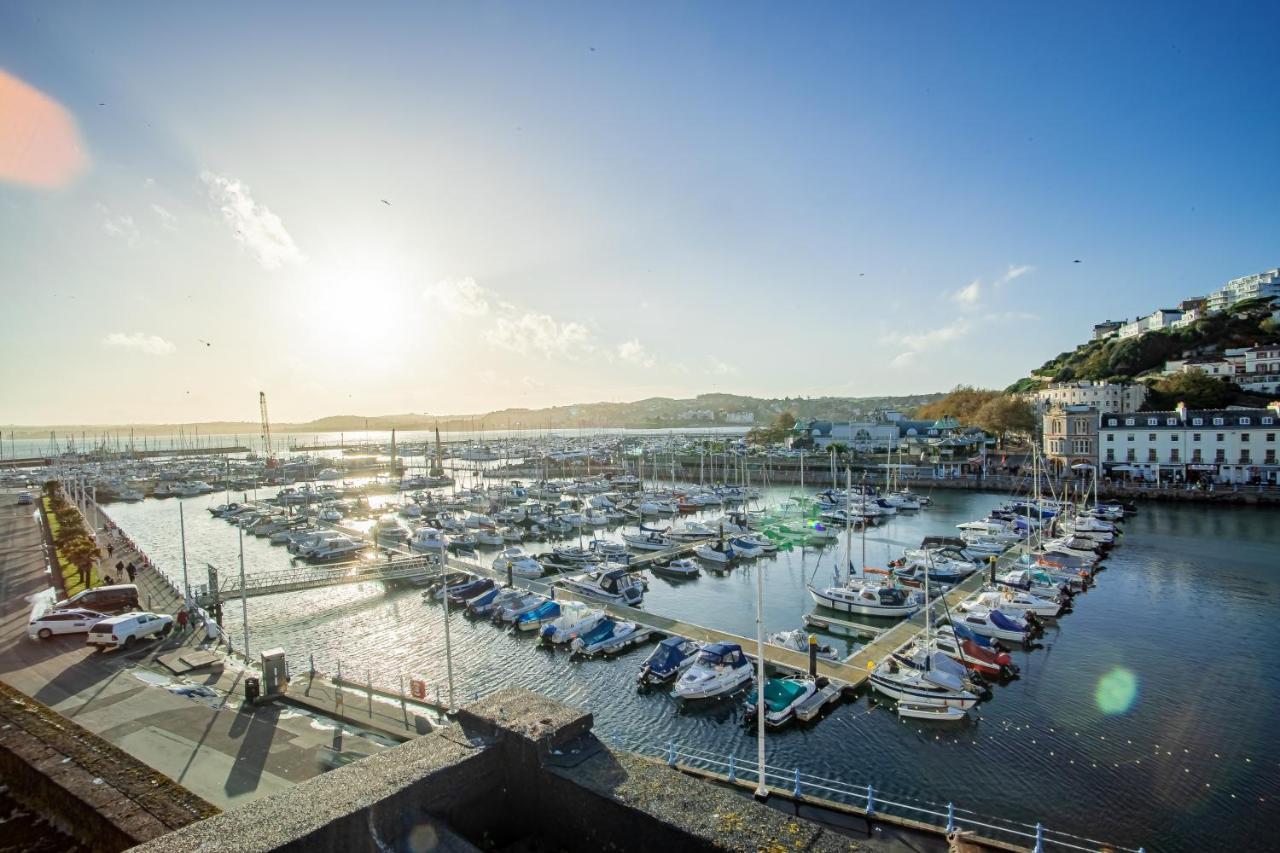 Elegant Fresh Spacious Two Bed Apartment - Juliet Balcony - Sea, Marina, Harbour Views, English Riviera Clock Tower Torquay Eksteriør billede